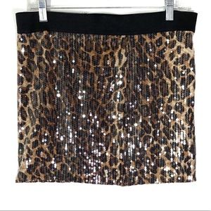 Leopard Sequin Mini